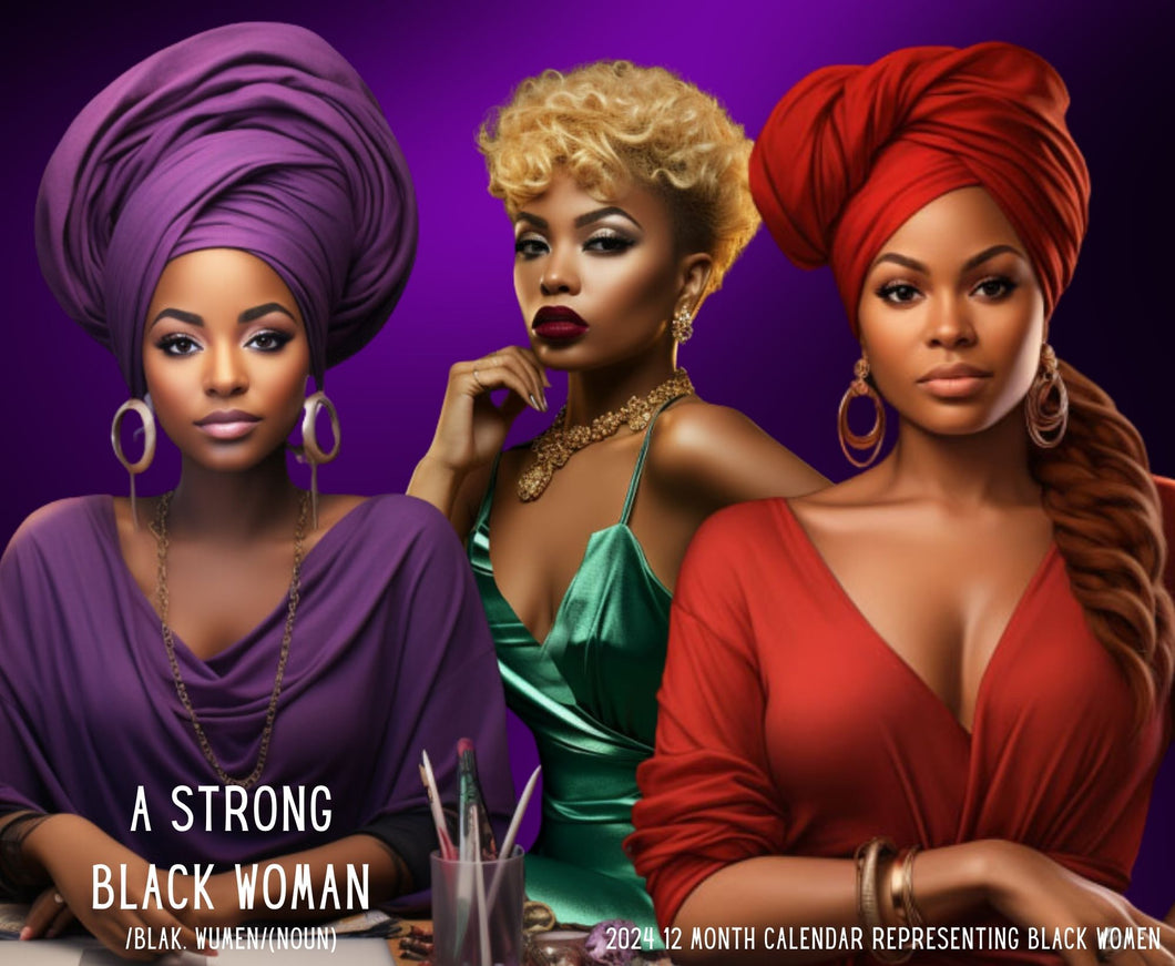2024 Black Women Calendar