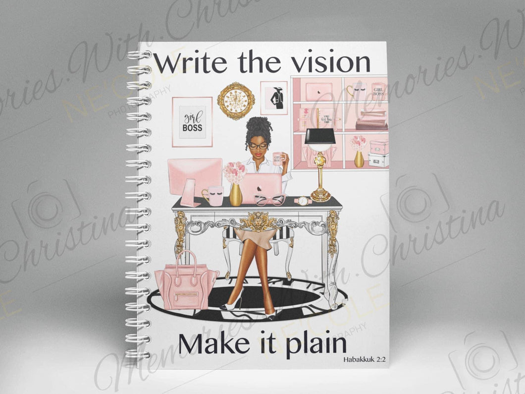 MAKE IT PLAIN - Notebook/Planner