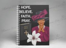 Load image into Gallery viewer, HOPE.BELIEVE.FAITH.PRAY - Notebook
